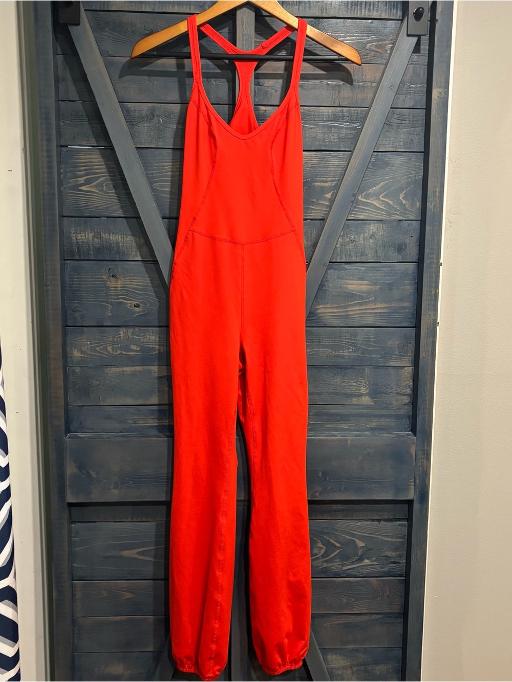 Free People FP Movement Let’s Bounce Onsie Flame Orange